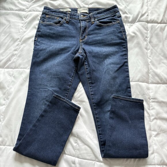 Universal Thread Denim - Universal Thread Target Jeans Womens 6 28R Blue Denim Pockets Mid Rise Skinny